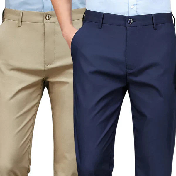 Calça Social Clássica Alfaiataria Gentleman - Compre 1 e Leve 2 + Cinto Social Couro