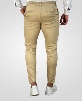 Calça Alfaiataria Areia Masculina Skinny - Truehero